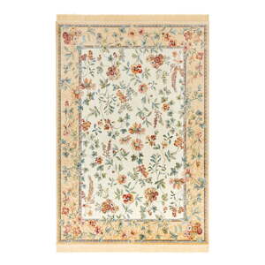 Béžový koberec z viskózy 95x140 cm Oriental – Nouristan
