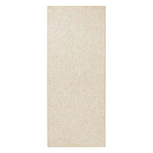Běhoun BT Carpet Wolly v krémové barvě, 80 x 300 cm