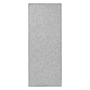 Běhoun BT Carpet Wolly v šedé barvě, 80 x 300 cm