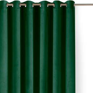 Zelený sametový dimout závěs 530x250 cm Velto – Filumi