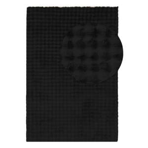 Černý pratelný koberec 80x150 cm Bubble Black – Mila Home