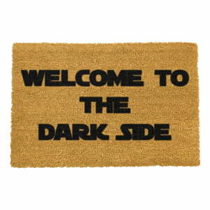 Rohožka z přírodního kokosového vlákna Artsy Doormats Welcome to the Darkside, 40 x 60 cm