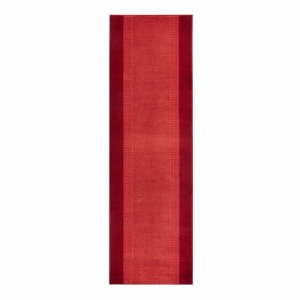 Červený běhoun Hanse Home Basic, 80 x 300 cm